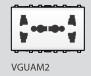 Vages 2 ổ đa năng VGUAM2