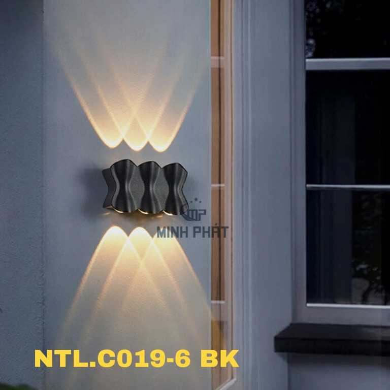 Đèn ngoài trời NTL.C019-6 BK
