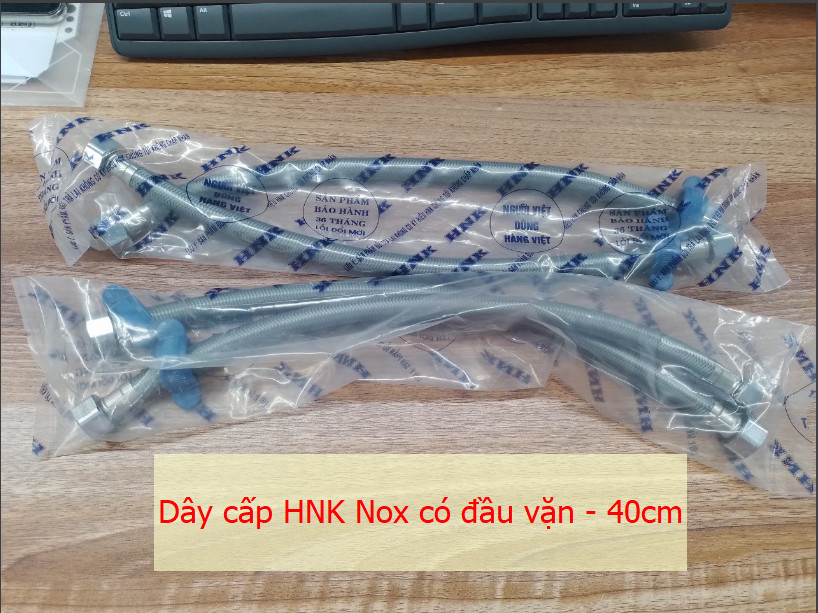 Dây cấp HNK Nox có đầu vặn - 40cm